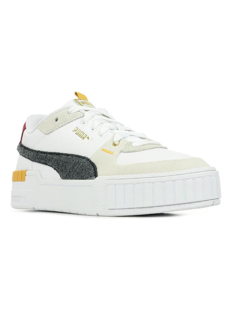 Baskets Cali Sport Varsity Beige - Kiabi