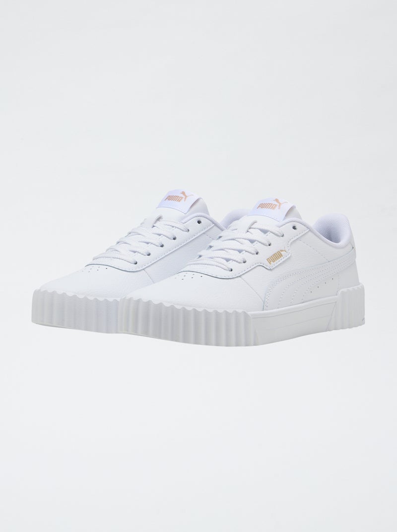 Baskets 'carina' 'Puma' Blanc - Kiabi