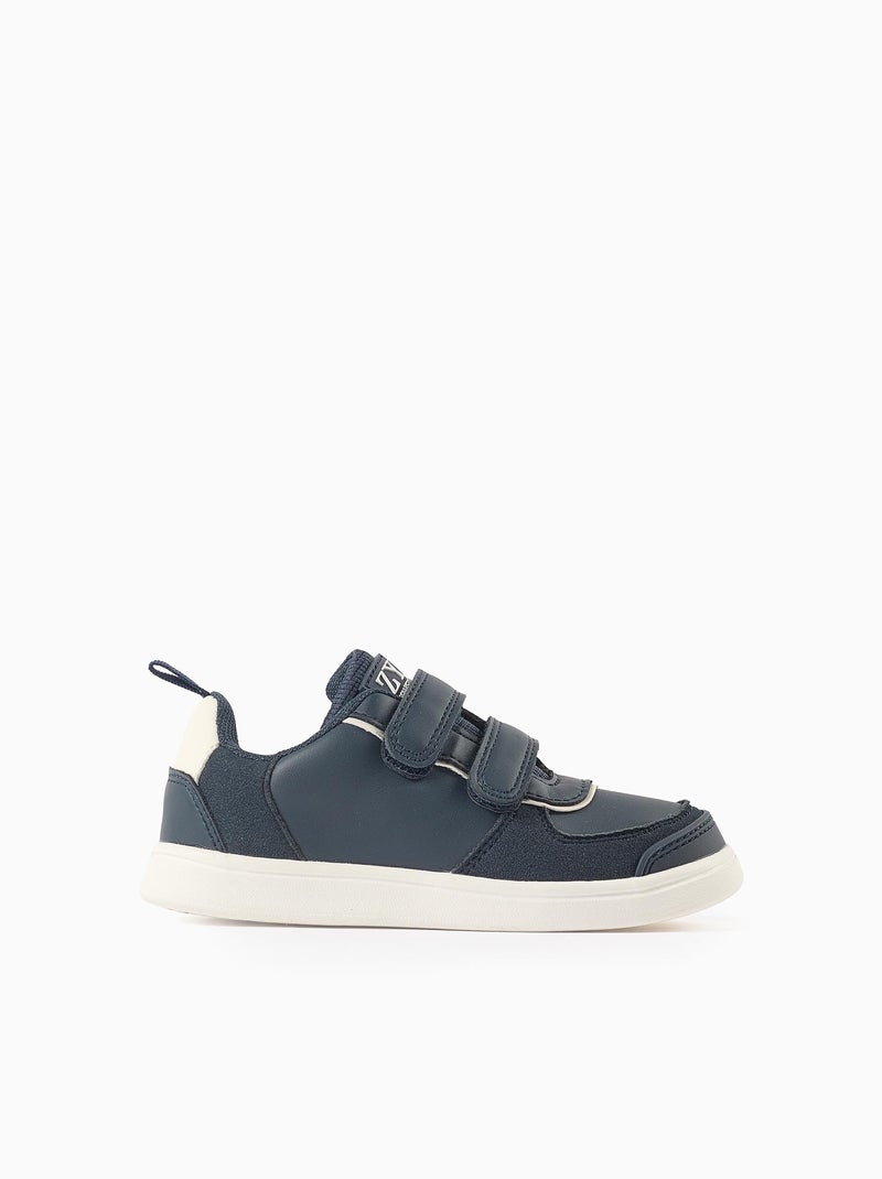 Baskets Casuals Bi-Matière ZY Superlight Runner Bleu foncé - Kiabi