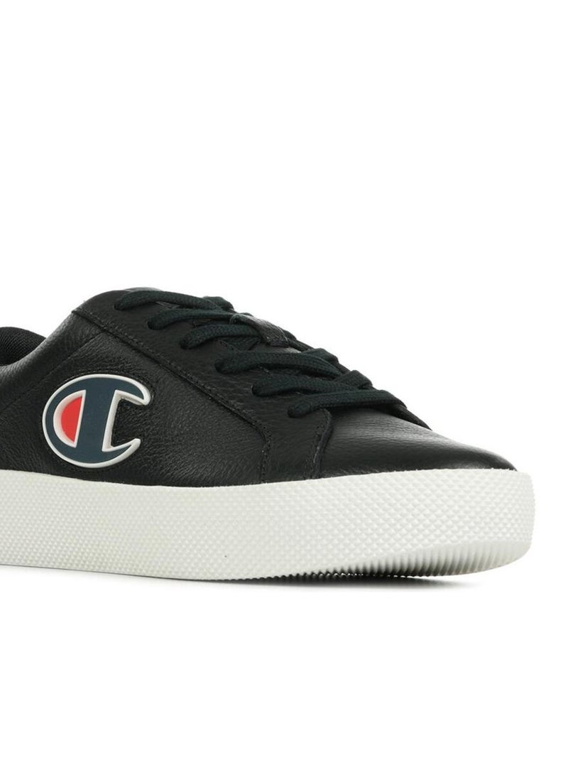 Baskets Champion Era Leather Noir - Kiabi