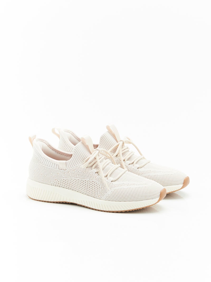 Baskets-chaussettes Climatyl - Damart Blanc cassé - Kiabi