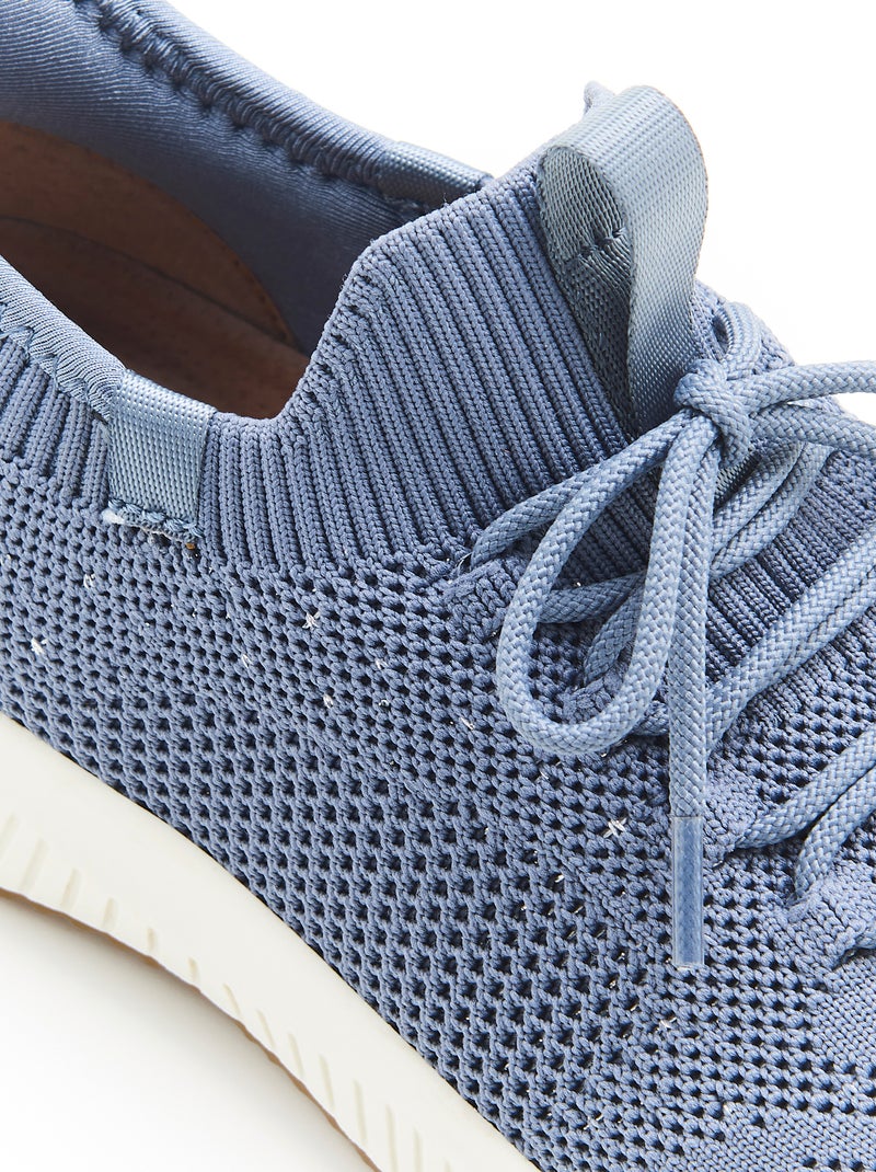 Baskets-chaussettes Climatyl - Damart Bleu gris - Kiabi