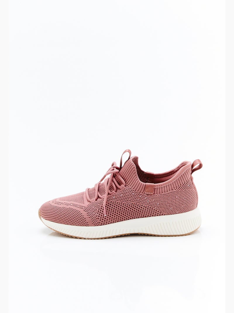 Baskets-chaussettes Climatyl - Damart Rose - Kiabi