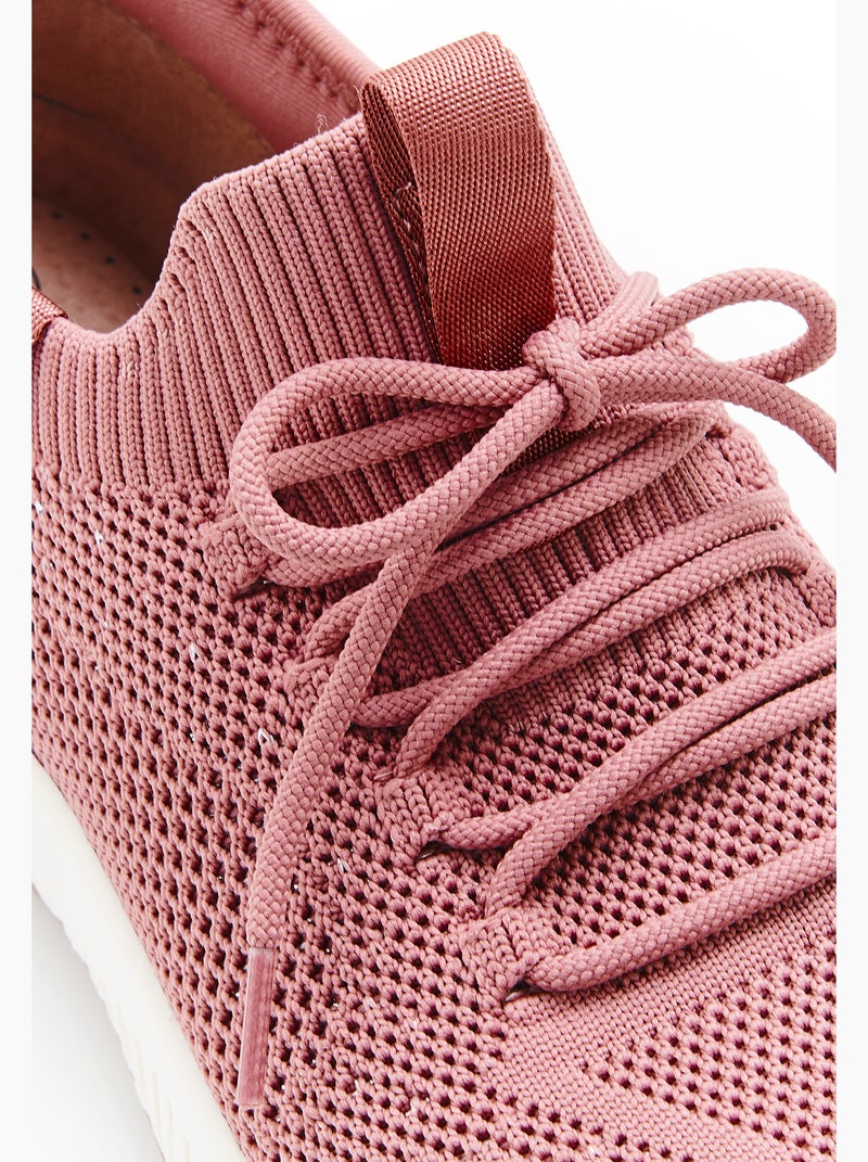 Baskets-chaussettes Climatyl - Damart Rose - Kiabi