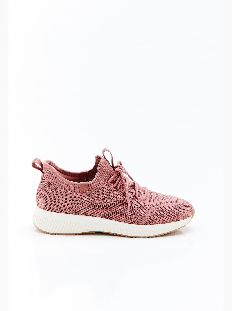Baskets-chaussettes Climatyl - Damart Rose - Kiabi