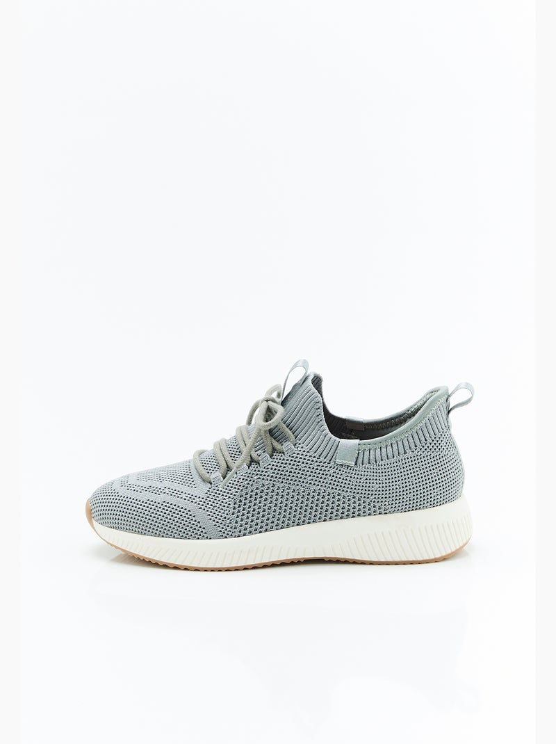 Baskets-chaussettes Climatyl - Damart Vert - Kiabi