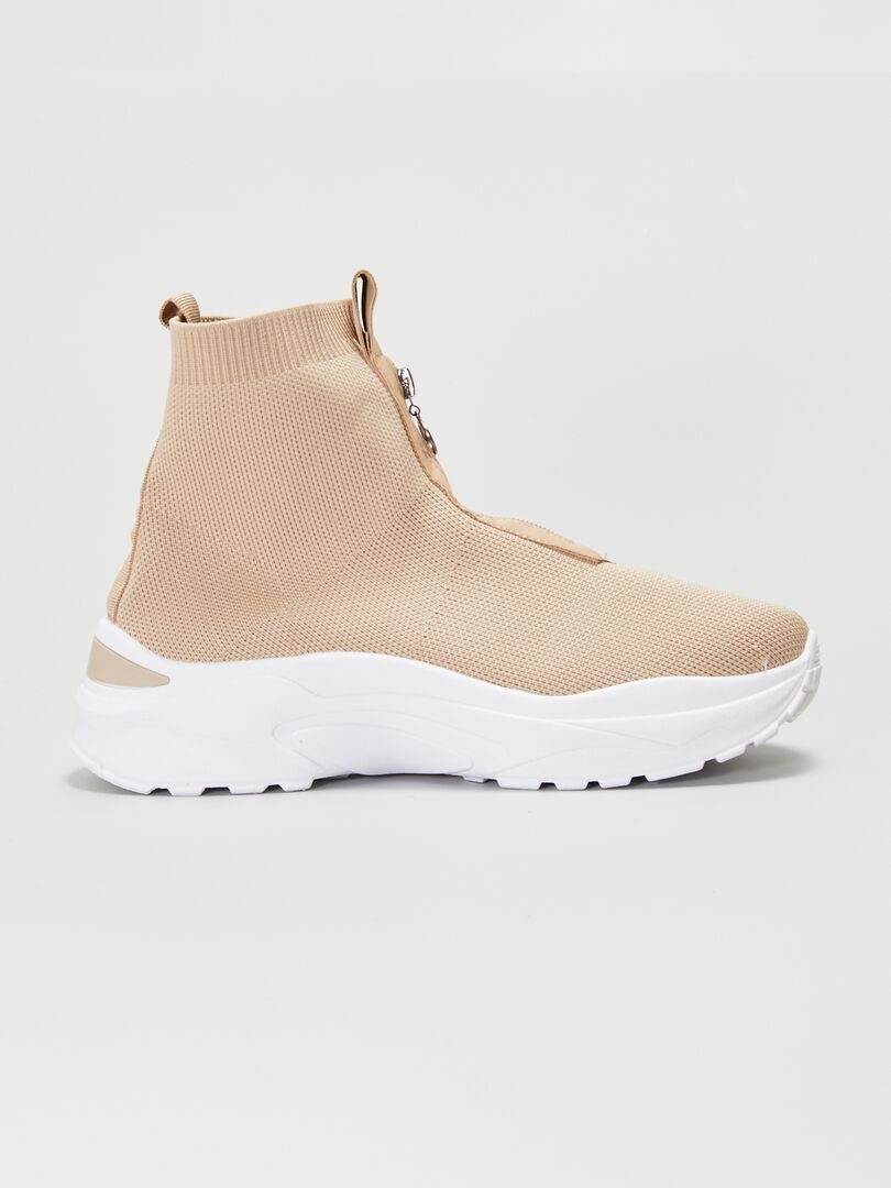 baskets chaussettes femme