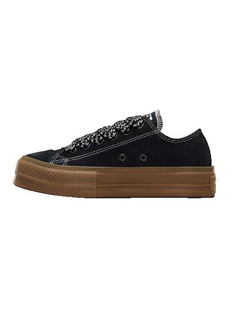 Baskets Chuck Taylor All Star cuir Converse Noir - Kiabi