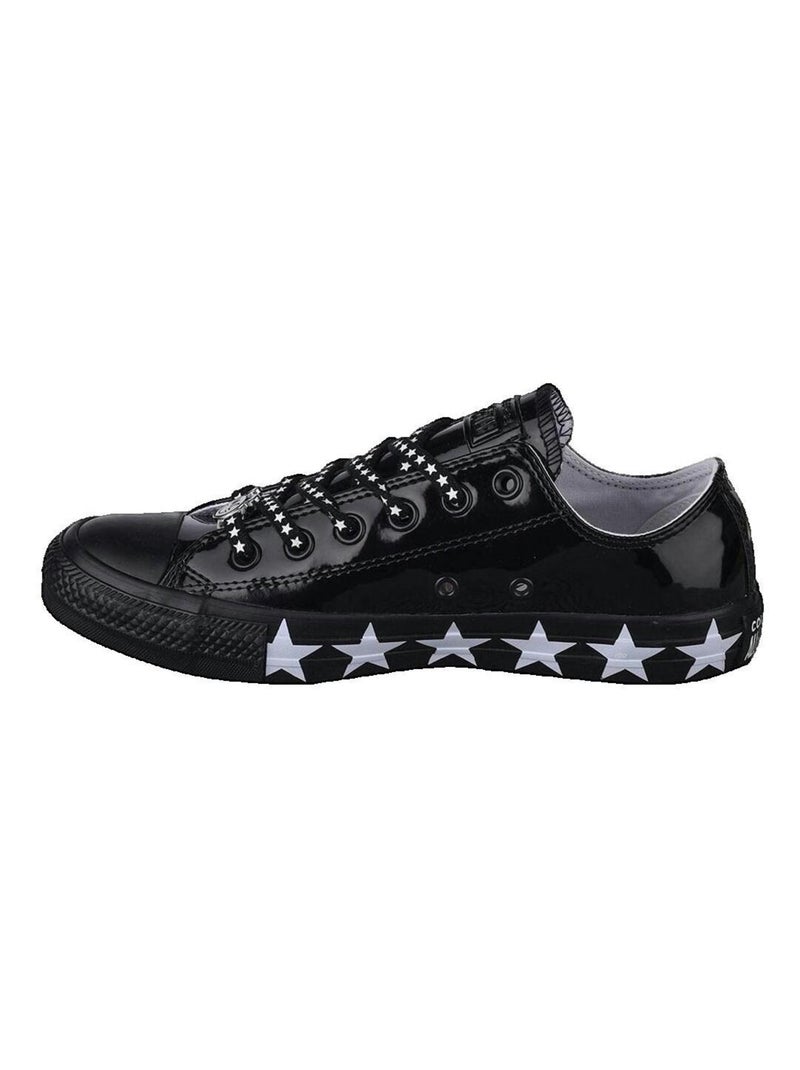 Baskets Chuck Taylor All Star cuir Converse Noir Noir - Kiabi