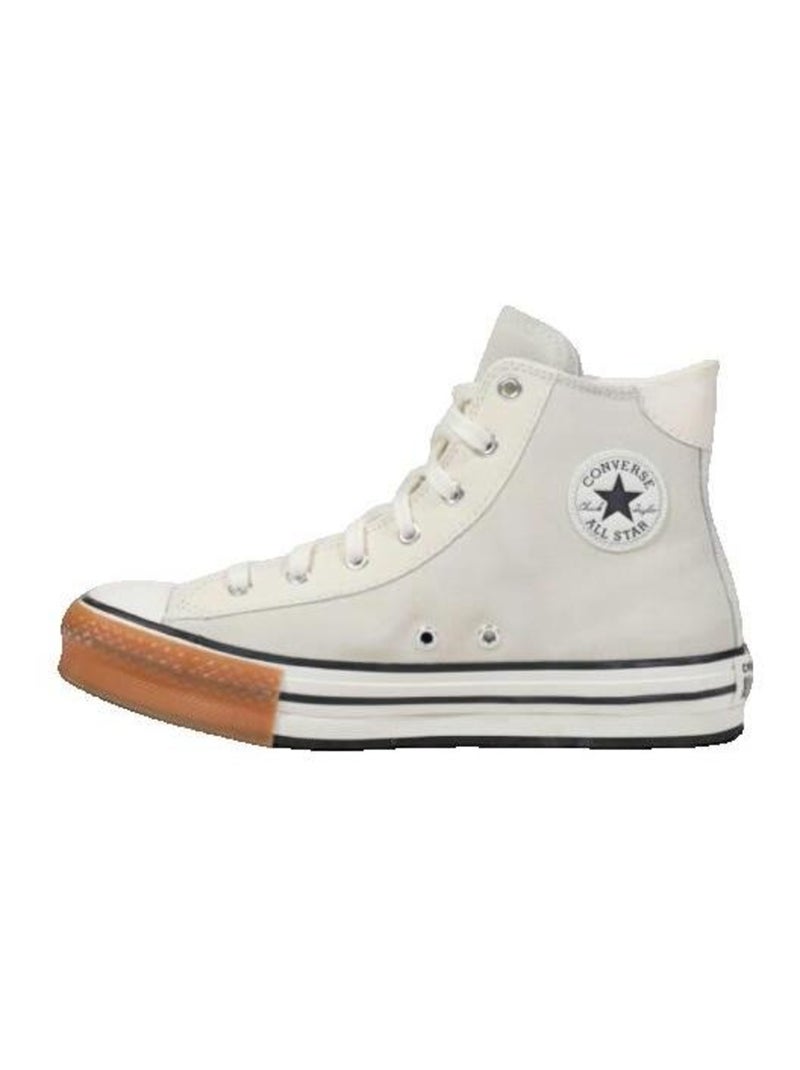 Baskets Chuck Taylor All Star EVA Lift cuir Converse Beige - Kiabi