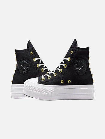 Baskets Chuck Taylor All Star Lift Platform toile Converse