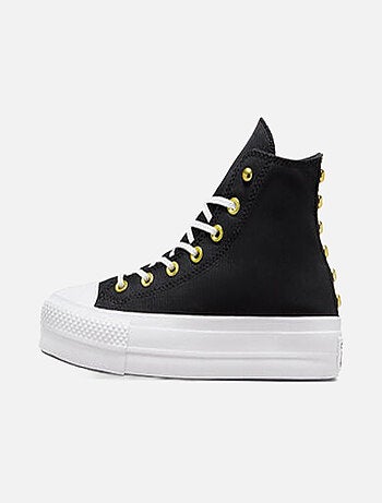 Baskets Chuck Taylor All Star Lift Platform toile Converse