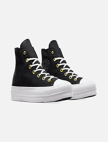 Baskets Chuck Taylor All Star Lift Platform toile Converse
