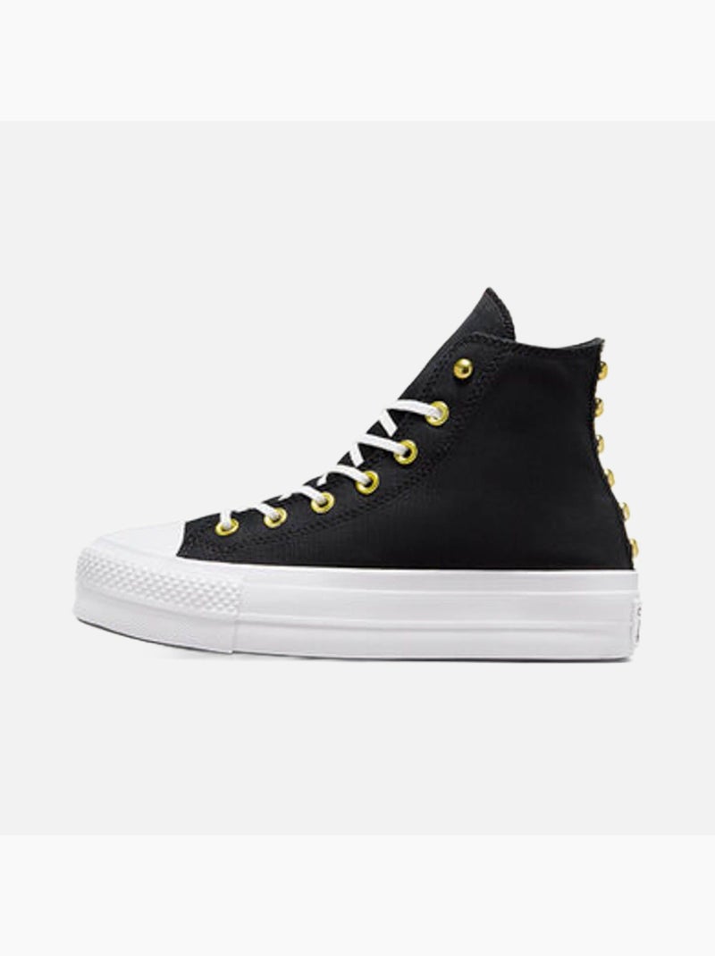 Baskets Chuck Taylor All Star Lift Platform toile Converse Noir - Kiabi