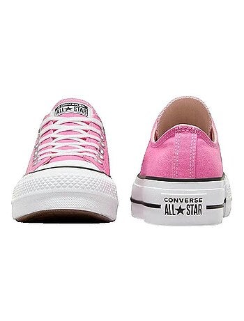 Baskets Chuck Taylor All Star Lift Platform toile Converse