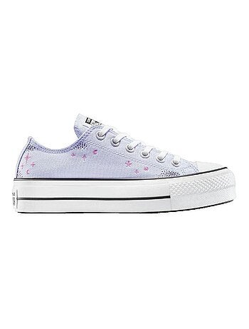 Baskets Chuck Taylor All Star Lift Platform toile Converse
