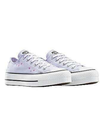 Baskets Chuck Taylor All Star Lift Platform toile Converse