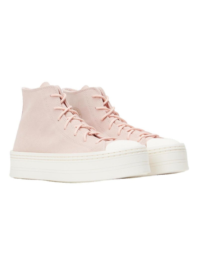 Baskets Chuck Taylor All Star Modern Lift cuir Converse Rose - Kiabi