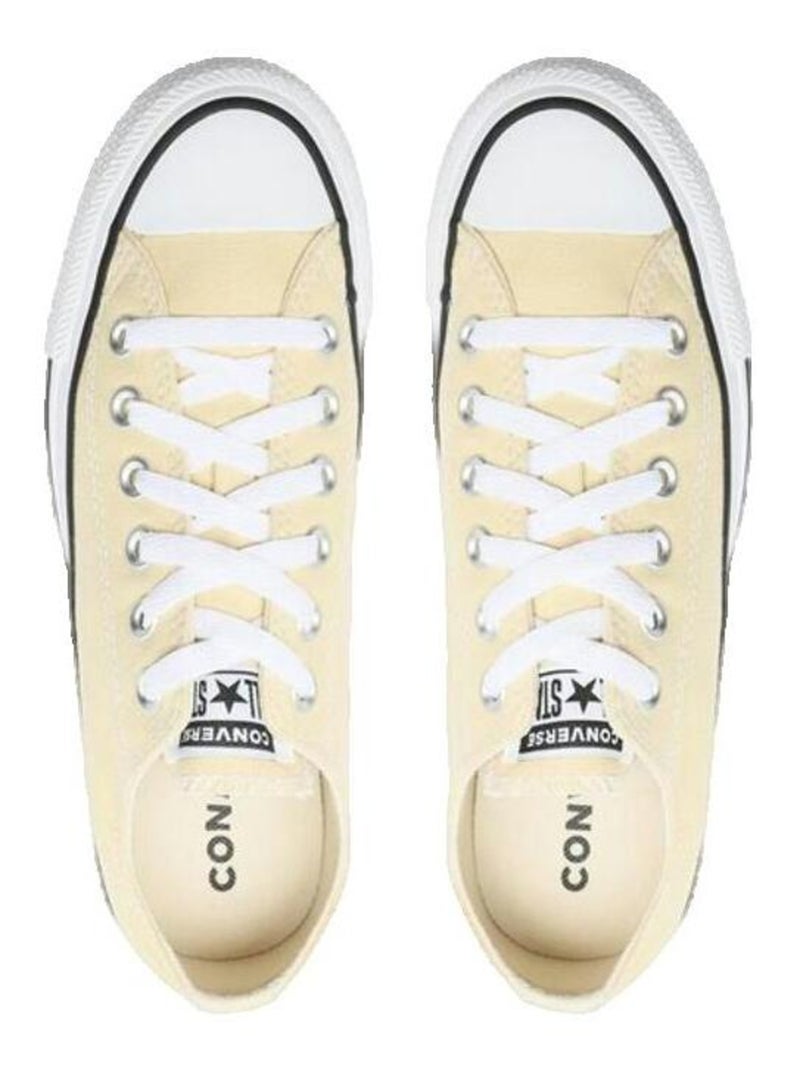 Baskets Chuck Taylor All Star toile Converse Beige - Kiabi