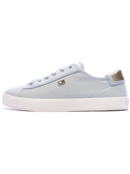 Baskets Clair Femme Tommy Hilfiger Canvas - Kiabi Baskets Clair Femme Tommy Hilfiger Canvas - Kiabi