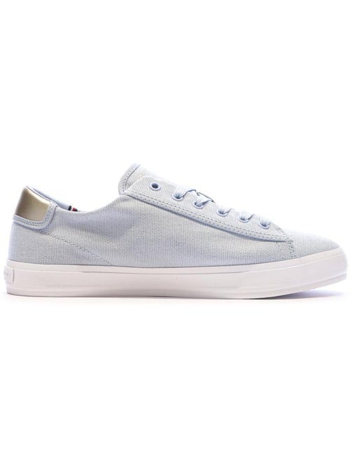 Baskets Clair Femme Tommy Hilfiger Canvas - Kiabi Baskets Clair Femme Tommy Hilfiger Canvas - Kiabi