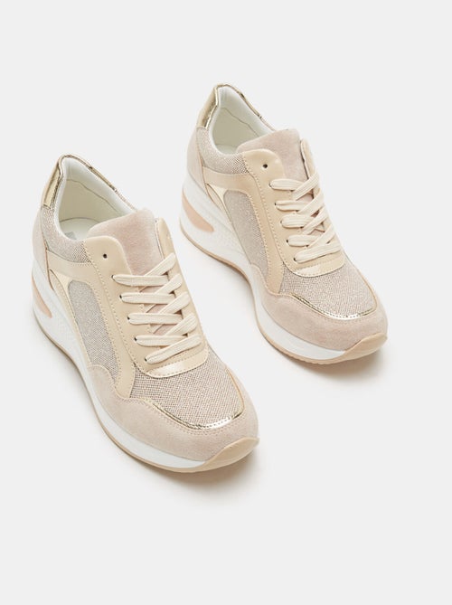 Baskets classiques avec plateforme BATA - Kiabi