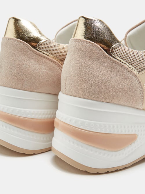 Baskets classiques avec plateforme BATA - Kiabi