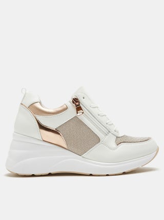 Baskets classiques avec plateforme BATA