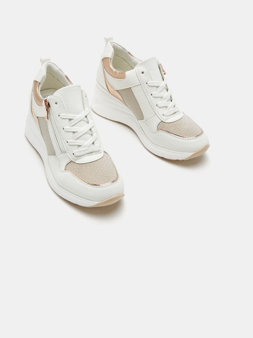 Baskets classiques avec plateforme BATA - Kiabi