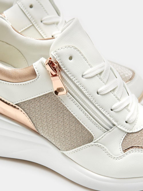 Baskets classiques avec plateforme BATA - Kiabi