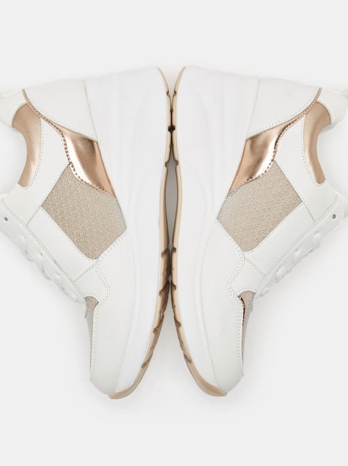 Baskets classiques avec plateforme BATA - Kiabi
