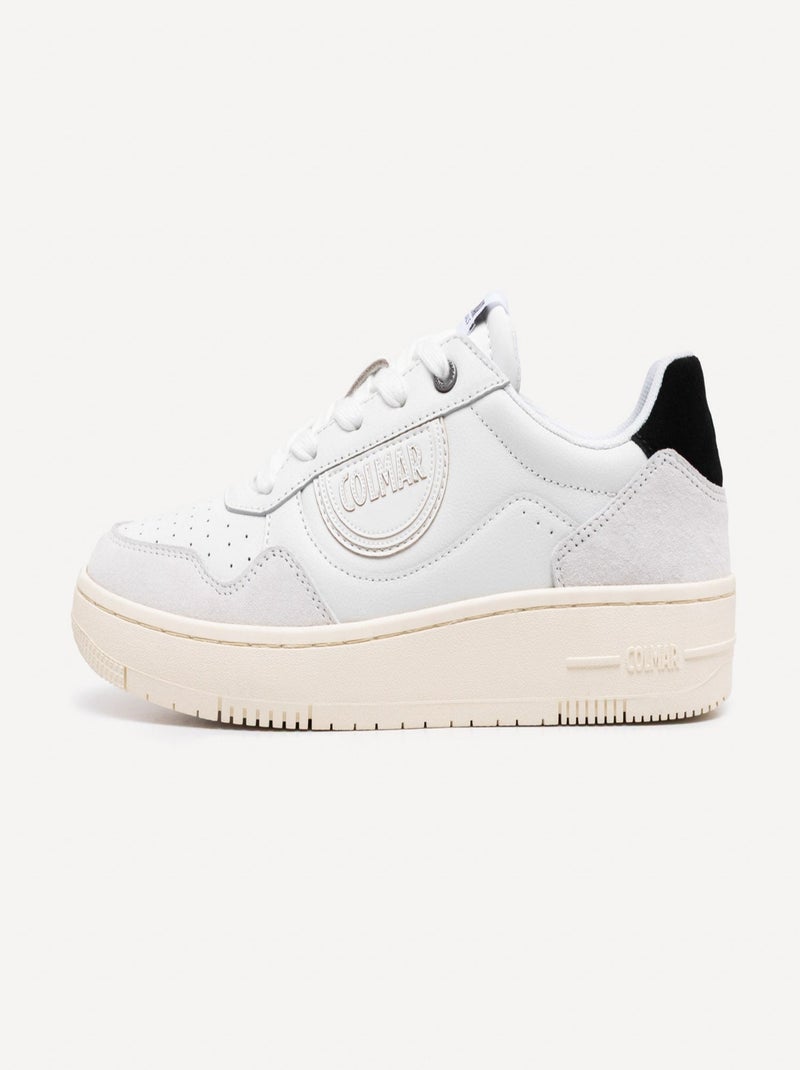 Baskets Colmar Austin Look Blanc - Kiabi