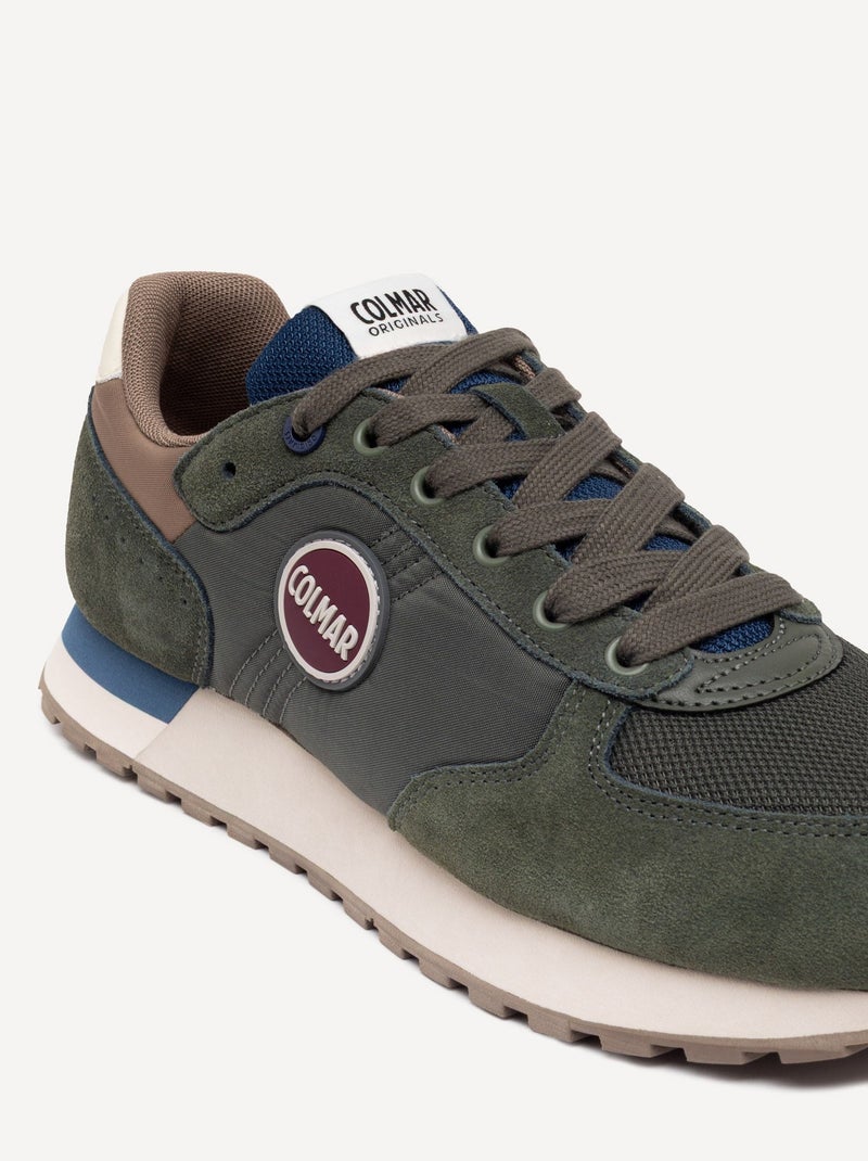 Baskets Colmar Travis Authentic 043 Kaki - Kiabi