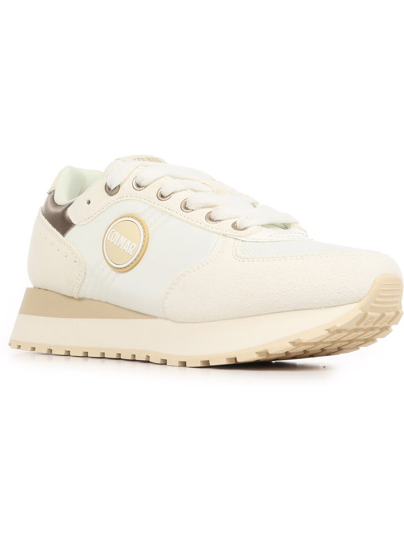 Baskets Colmar Travis Authentic Blanc - Kiabi