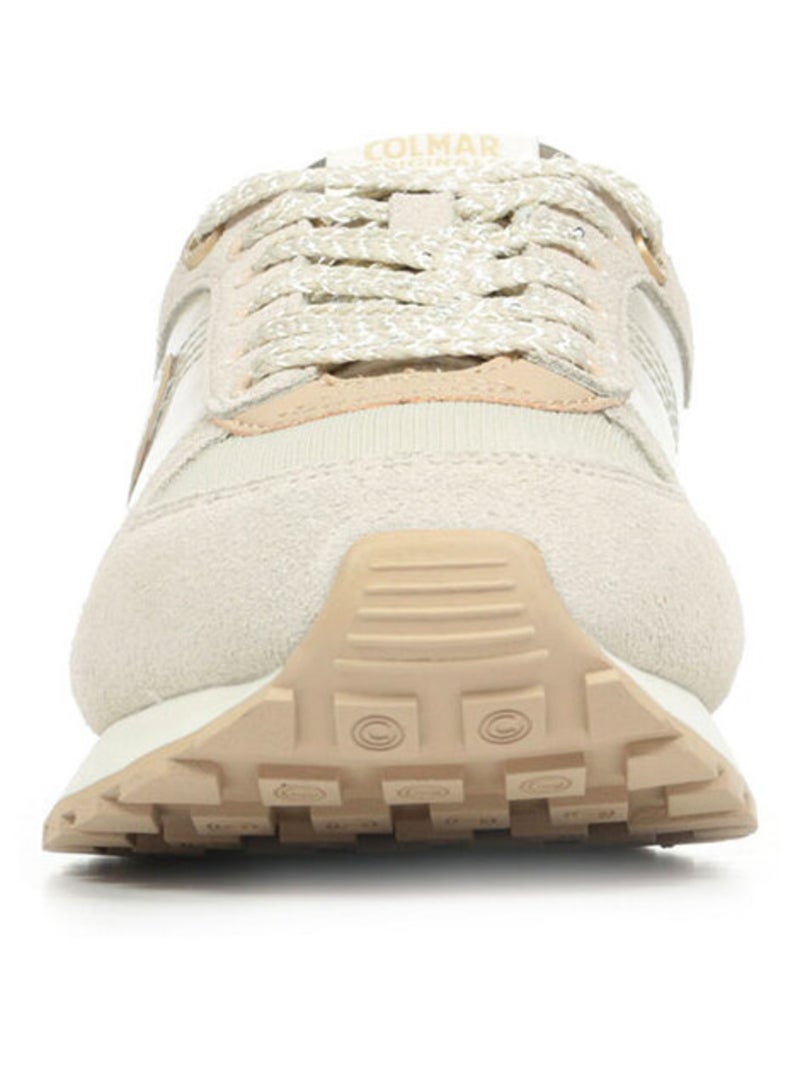 Baskets Colmar Travis Authentic Outsole Beige - Kiabi