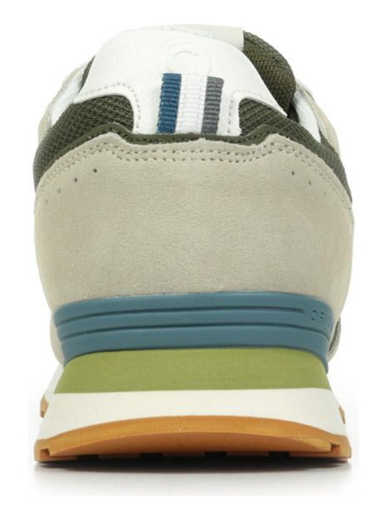 Baskets Colmar Travis Block Gris Marron Bleu - Kiabi