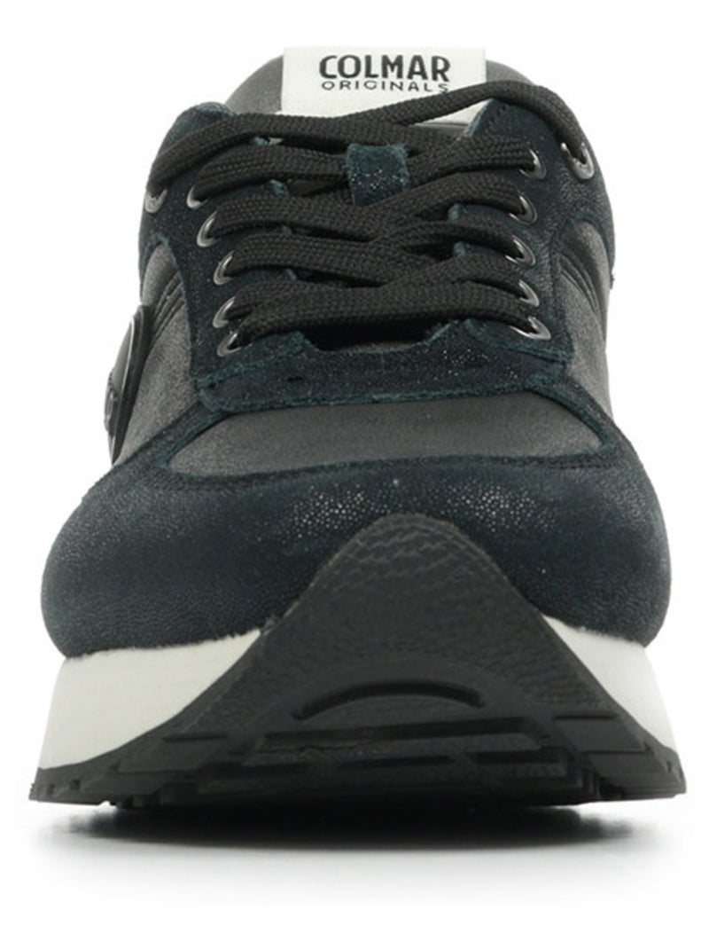 Baskets Colmar Travis Punk Noir - Kiabi