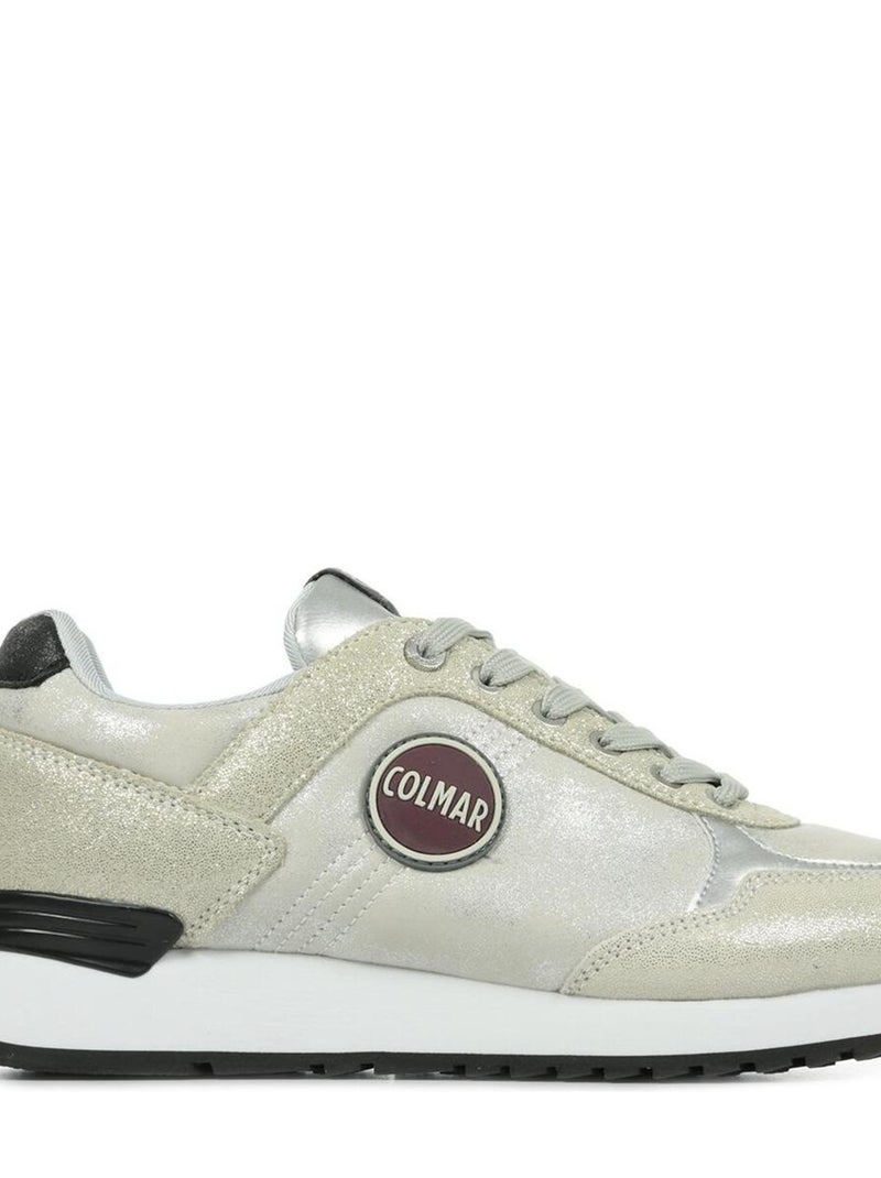 Baskets Colmar Travis Punk Regular Outsole Argent - Kiabi