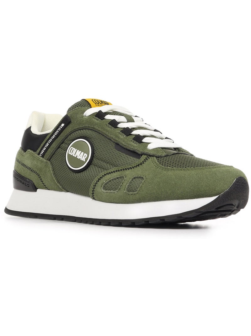 Baskets Colmar Travis Sport Bold Vert - Kiabi