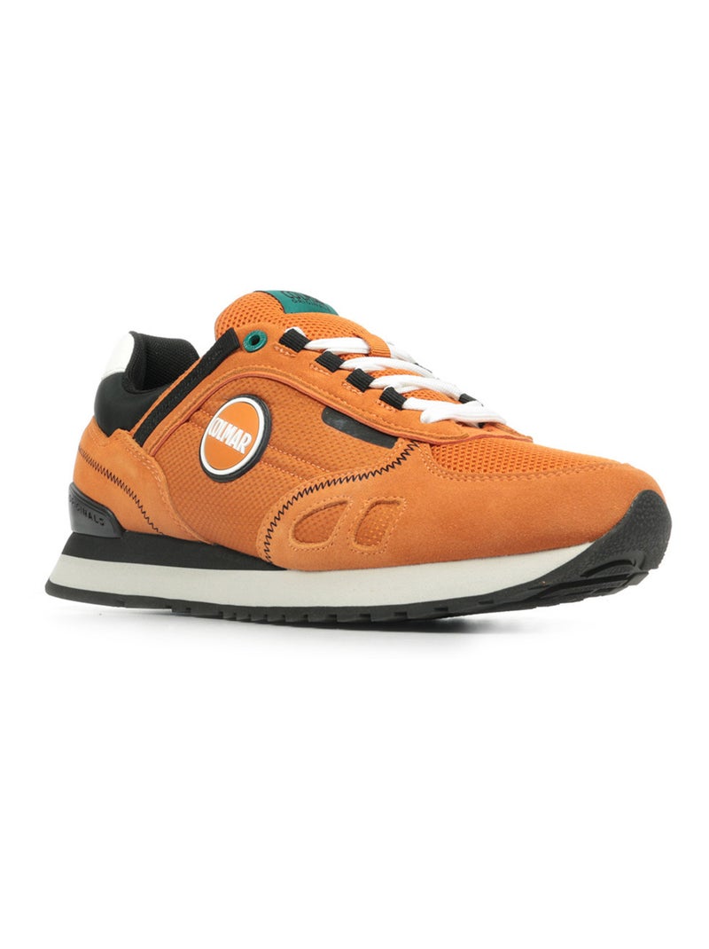 Baskets Colmar Travis Sport Orange - Kiabi