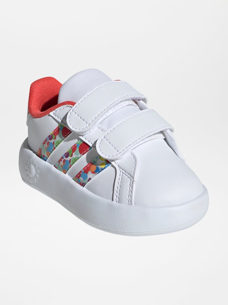 Baskets colories 'Adidas' 'Grand Court' blanc - Kiabi