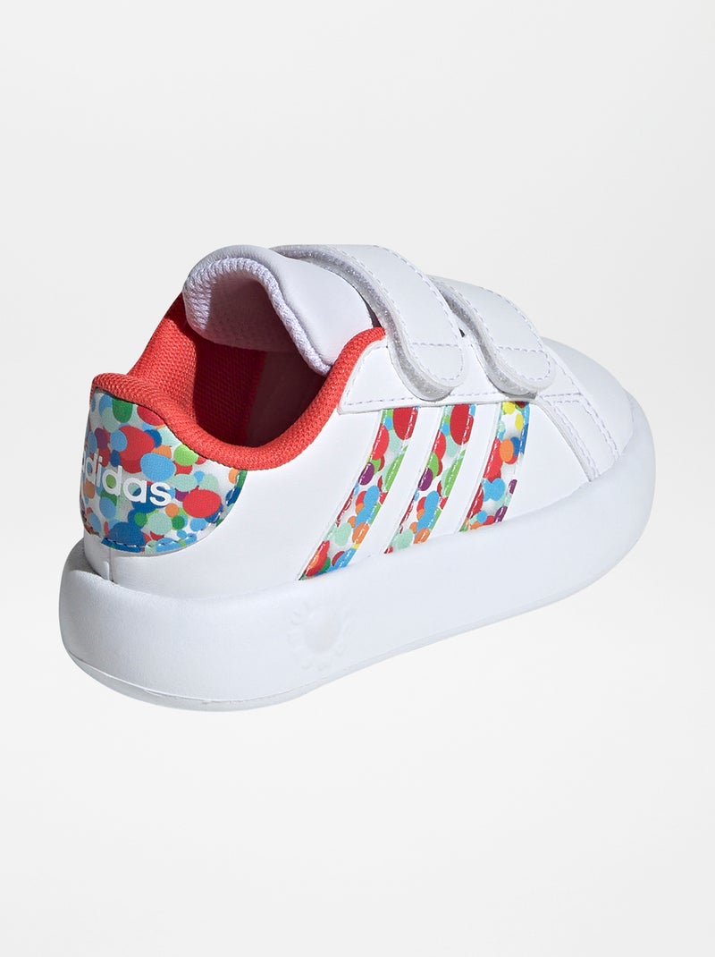 Baskets colories 'Adidas' 'Grand Court' blanc - Kiabi