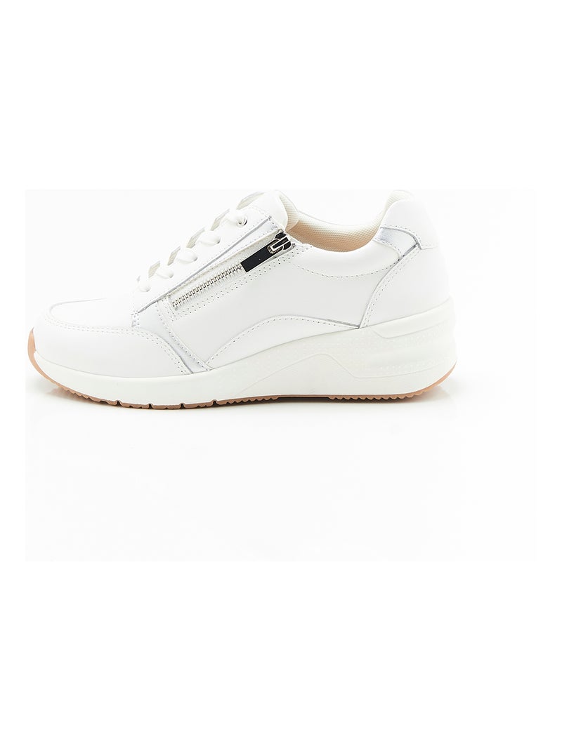 Baskets compensées Amortyl - Damart Blanc - Kiabi