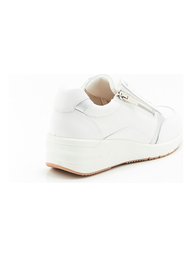 Baskets compensées Amortyl - Damart Blanc - Kiabi