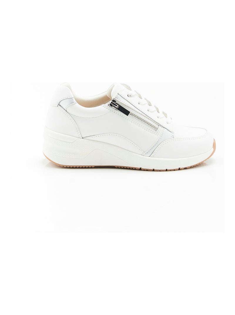 Baskets compensées Amortyl - Damart Blanc - Kiabi