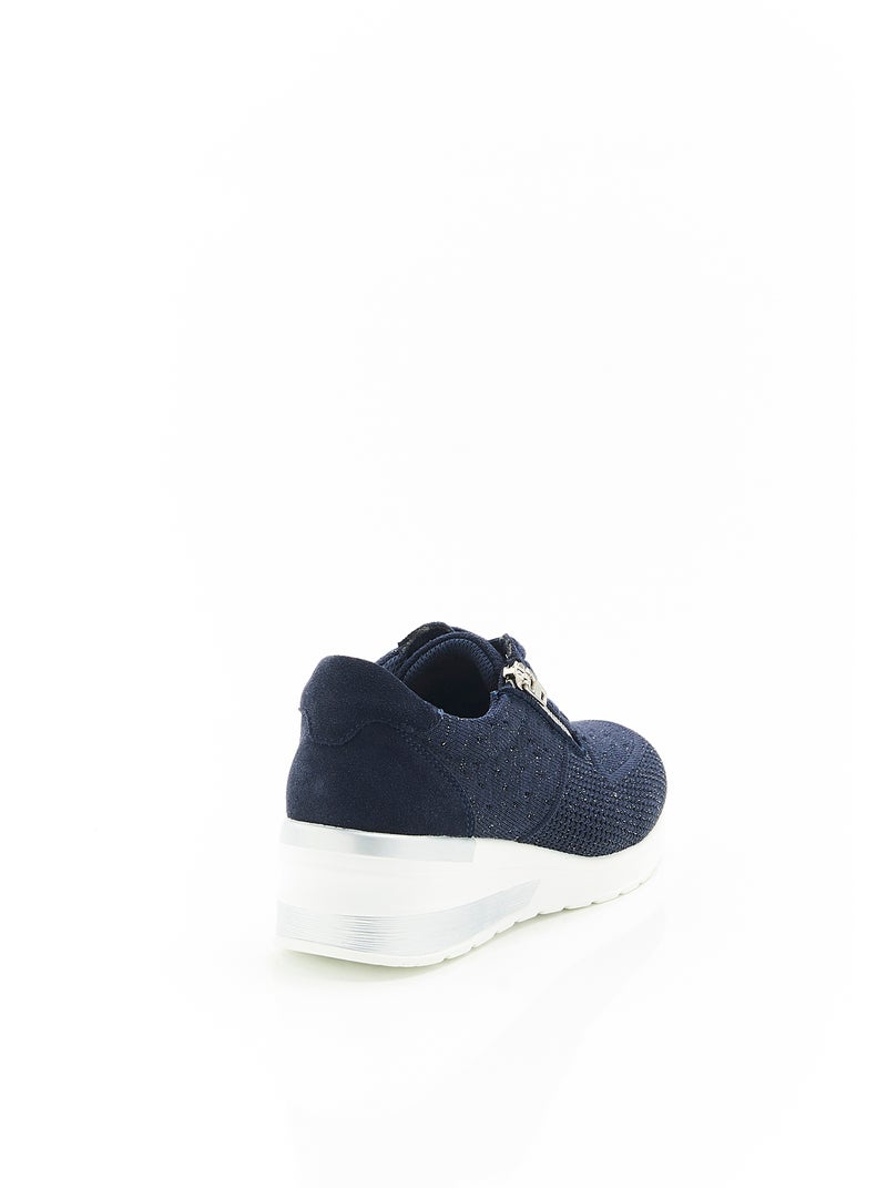 Baskets compensées Climatyl - Damart Bleu - Kiabi