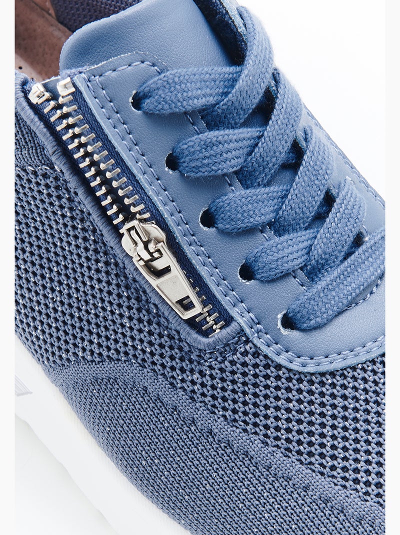 Baskets compensées Climatyl - Damart Bleu - Kiabi