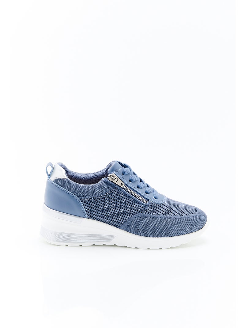 Baskets compensées Climatyl - Damart Bleu - Kiabi