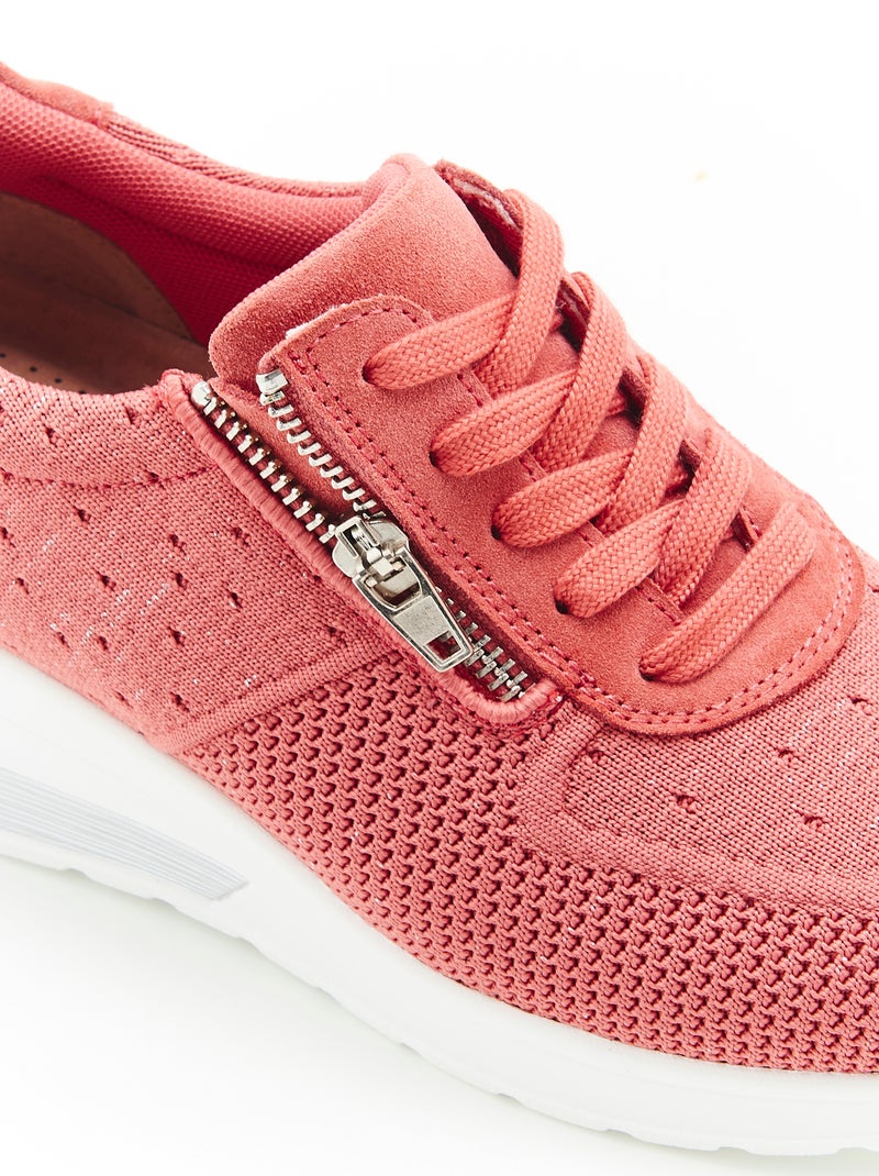 Baskets compensées Climatyl - Damart Rose - Kiabi