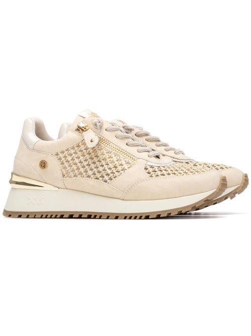 Baskets compensées femme à lacets - Kiabi